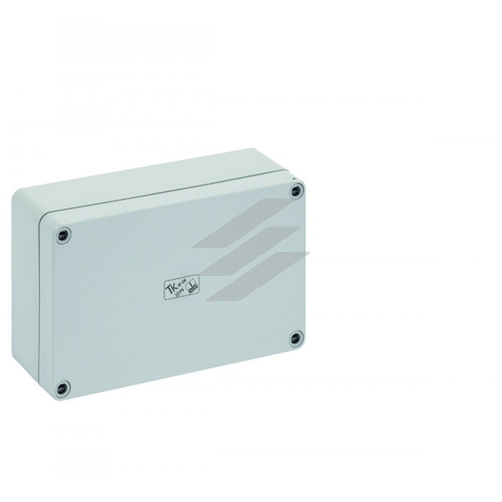 TK-коробка PS 1811-6f-O (180х110х63мм), полістирол, гладкі стінки, IP66, плоска, Spelsberg